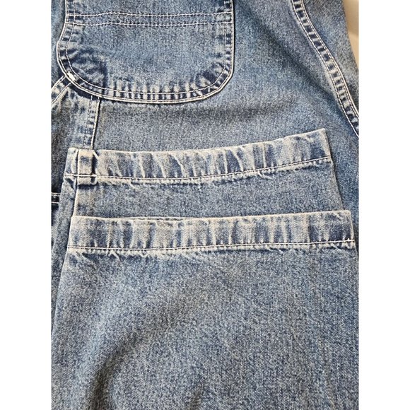 Vintage Tommy Hilfiger Wide Leg Carpenter Jeans Size 16 - Picture 9 of 9